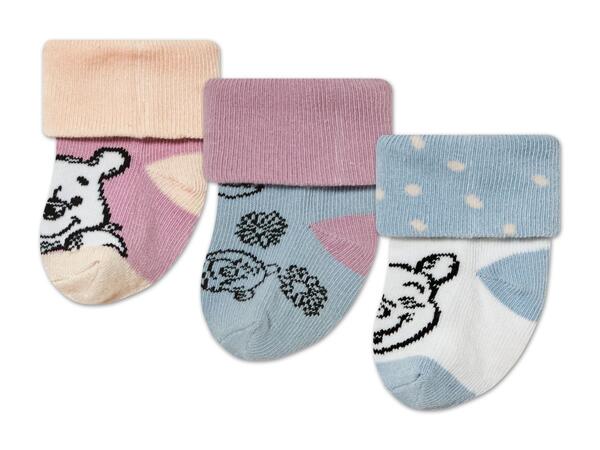 Baby Söckchen, 3 Paar