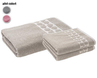 MY LIVING STYLE 
 SET DI ASCIUGAMANI DI SPUGNA