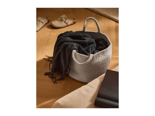 Livarno Home Beige Decorative Basket