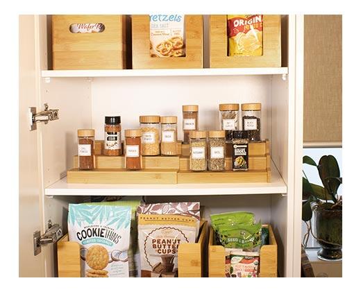 Huntington Home 
 Bamboo Pantry Organizer
