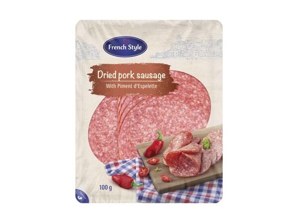 Salami au piment d'Espelette