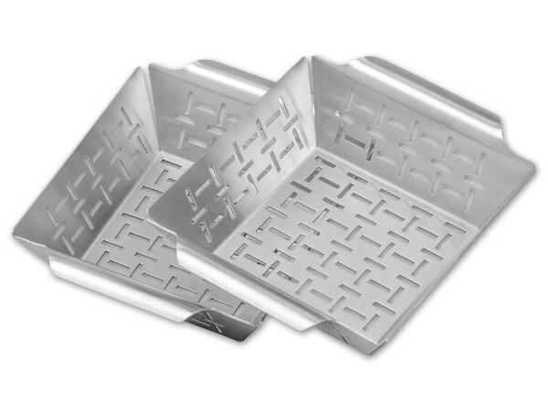 Edelstahl Grillschalen/​Pfanne