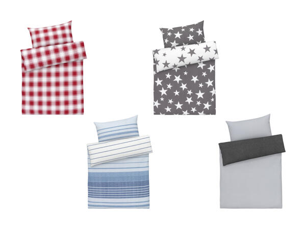 Parure de lit en flanelle (uniquement en Suisse romande)