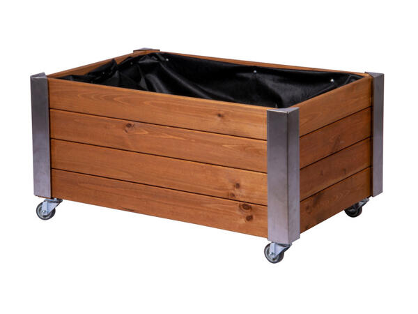 Vyvýšený záhon na kolečkách Rollfi