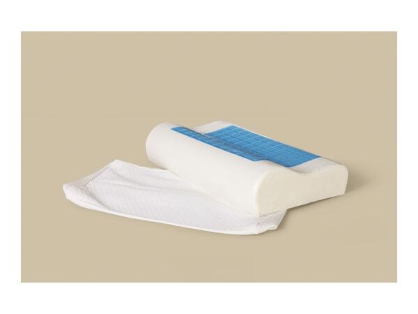Neck Support Pillow With Gel Pad