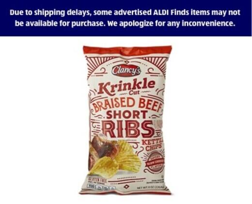 Clancy's 
 Pulled Pork or Braised Beef Short Ribs Krinkle Cut Kettle Chips