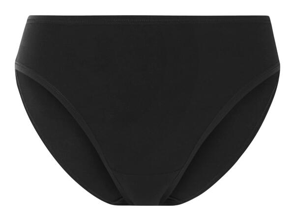 Esmara Ladies' Black Briefs - 5 Pack