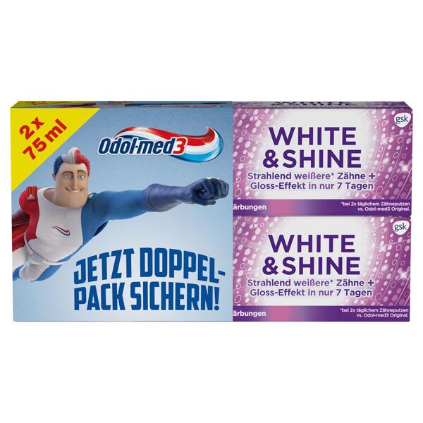 ODOL-MED3/SENSODYNE/DR. BEST Zahncreme oder Zahnbürsten