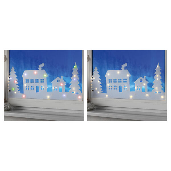 LED-Filz-Weihnachtsdeko
