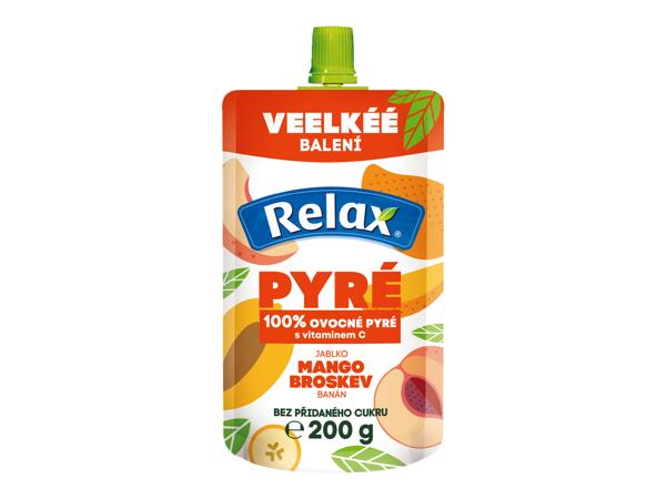 RELAX 100% Ovocné pyré
