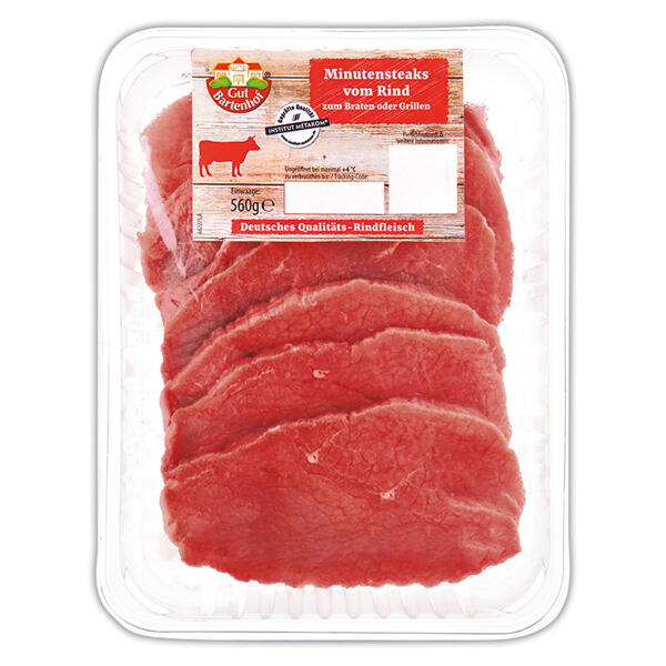 Rinder Minutensteaks XXL