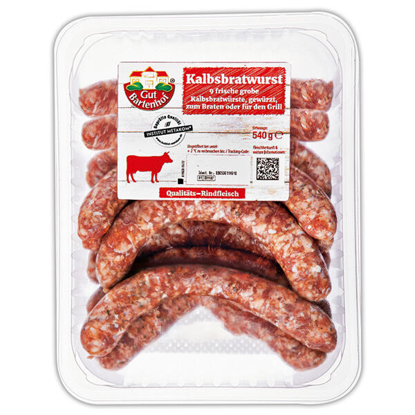 Frische Kalbsbratwurst