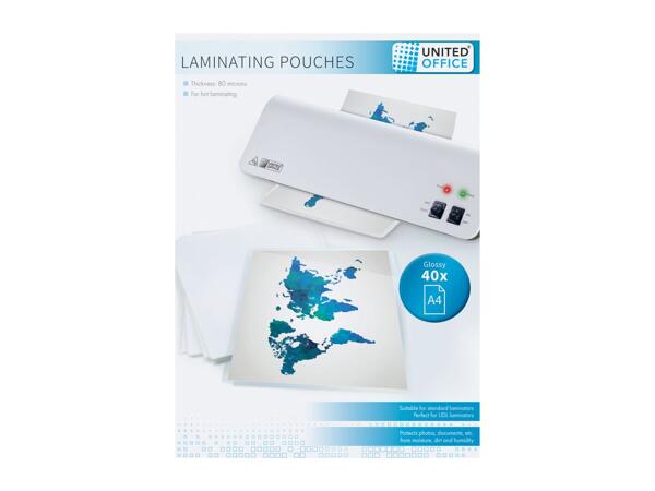 United Office Laminating Pouches
