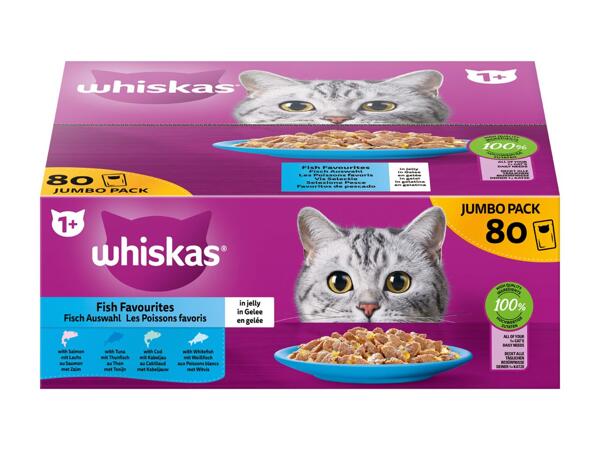 Nourriture humide pour chat Whiskas