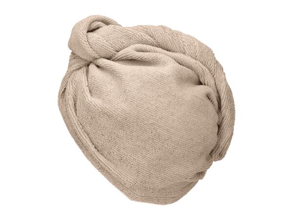 Livarno Home Beige Hair Turban