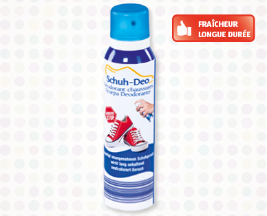 Déo pour chaussures