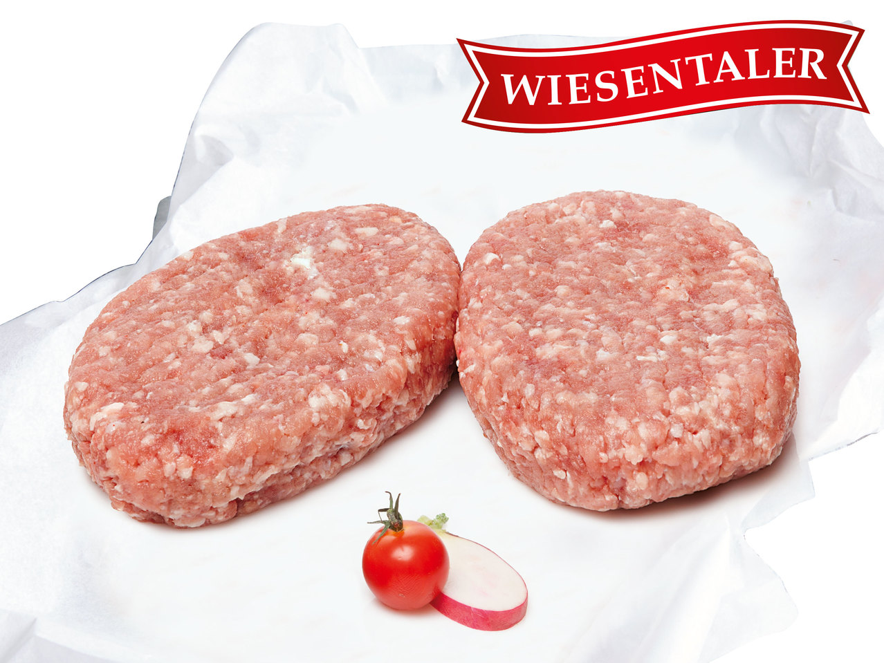 WIESENTALER Frische österreichische, faschierte Kalbsbutterschnitzel
