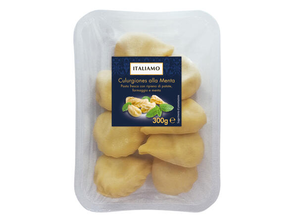 Culurgiones with Mint