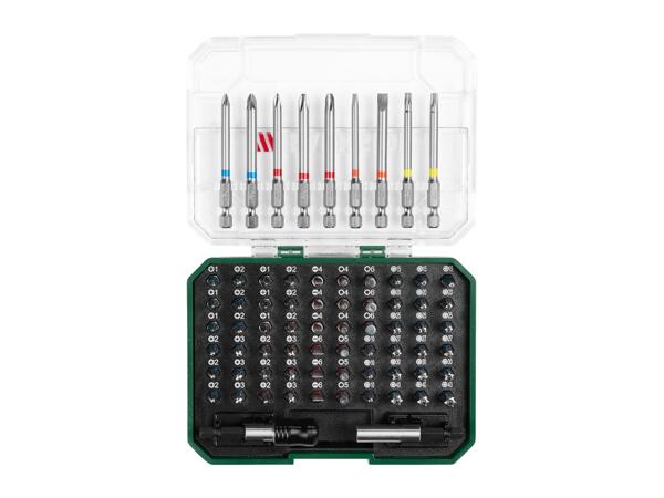 PARKSIDE Bit Set For Standard Screw Head Profiles - 71 Pieces