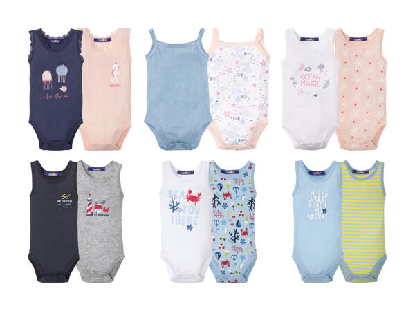 Bodies pour bébé, lot de 2
