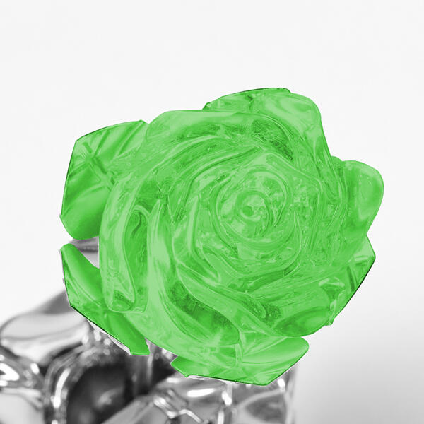 LED-Rose mit Vase