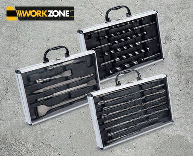 WORKZONE SDS-Bohrer-/-Meißel-Set
