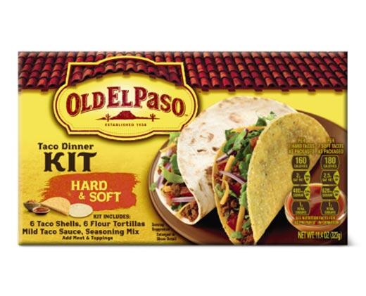 Old El Paso 
 Hard & Soft or Stand & Stuff Dinner Kit