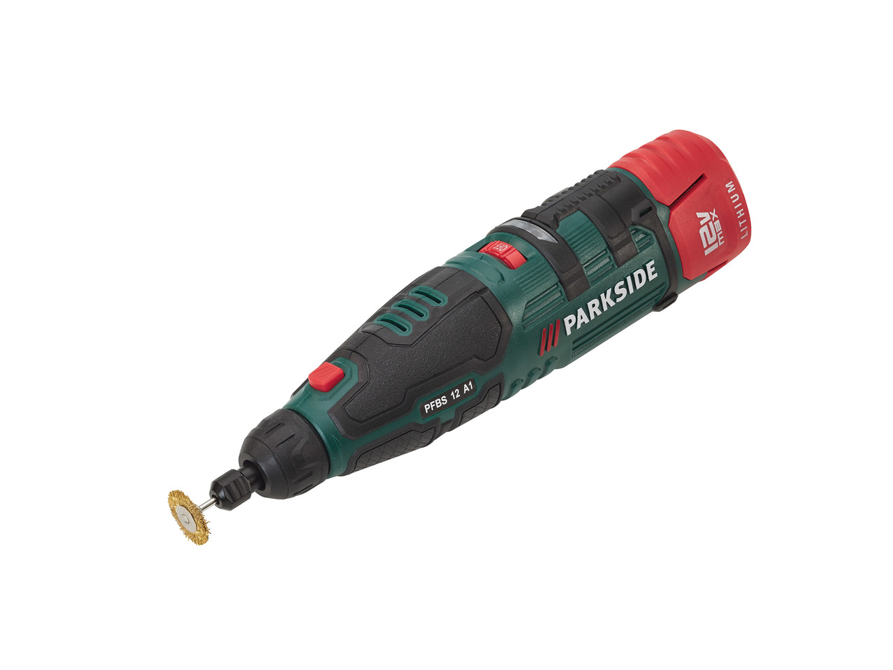 Parkside 12V Cordless Multi-Grinder and Accessories Set1