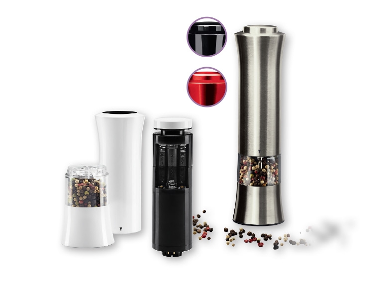Silvercrest(R) Electric Salt/Pepper Mill