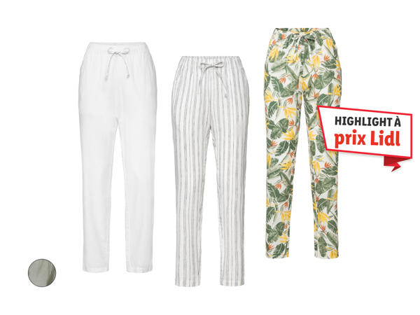 Pantalon en lin