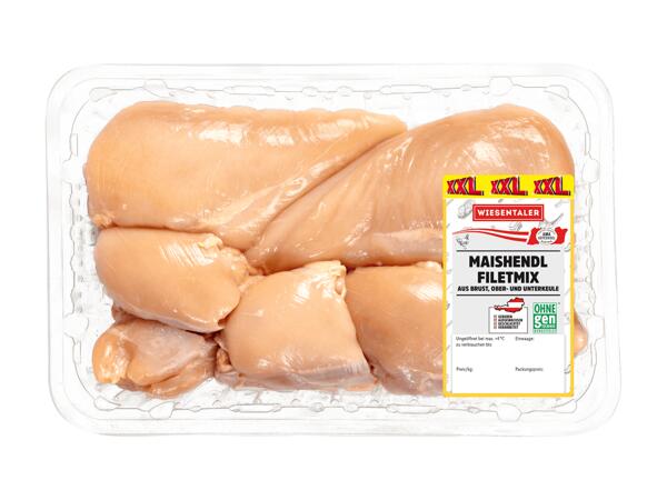 Frischer Maishendl Filetmix