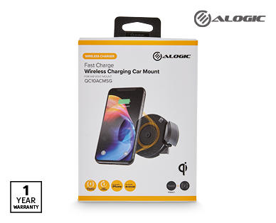 Alogic Car Air Vent Wireless Fast Charger