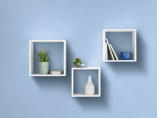 Cube shelf set, 3 pieces