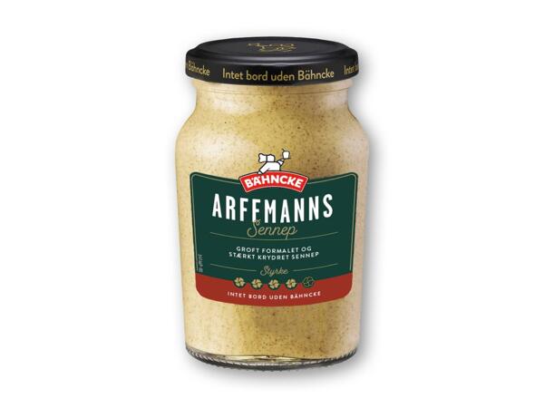 Bähncke sennep eller mayonnaise
