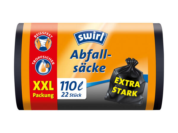 Swirl Abfallsäcke 110 Liter 22 Stk.-Pkg.