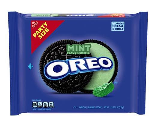 Nabisco 
 Party Size Oreos Golden Double Stuf or Mint