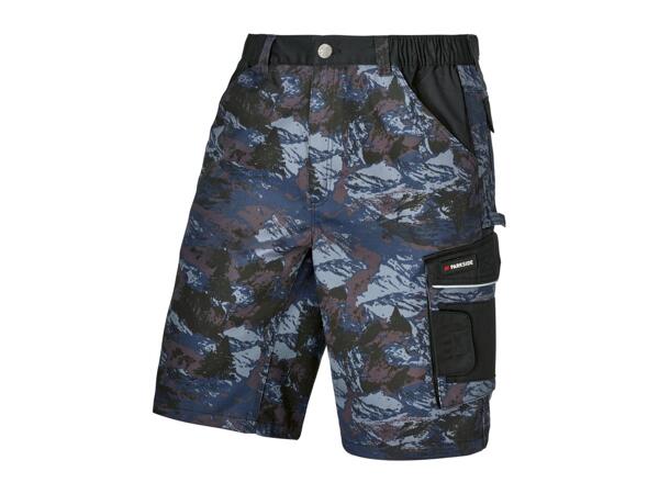 Parkside Men's Work Shorts - Patterned