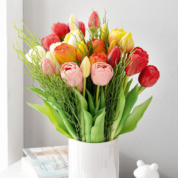 Deko-Tulpen "Real Touch" 5er