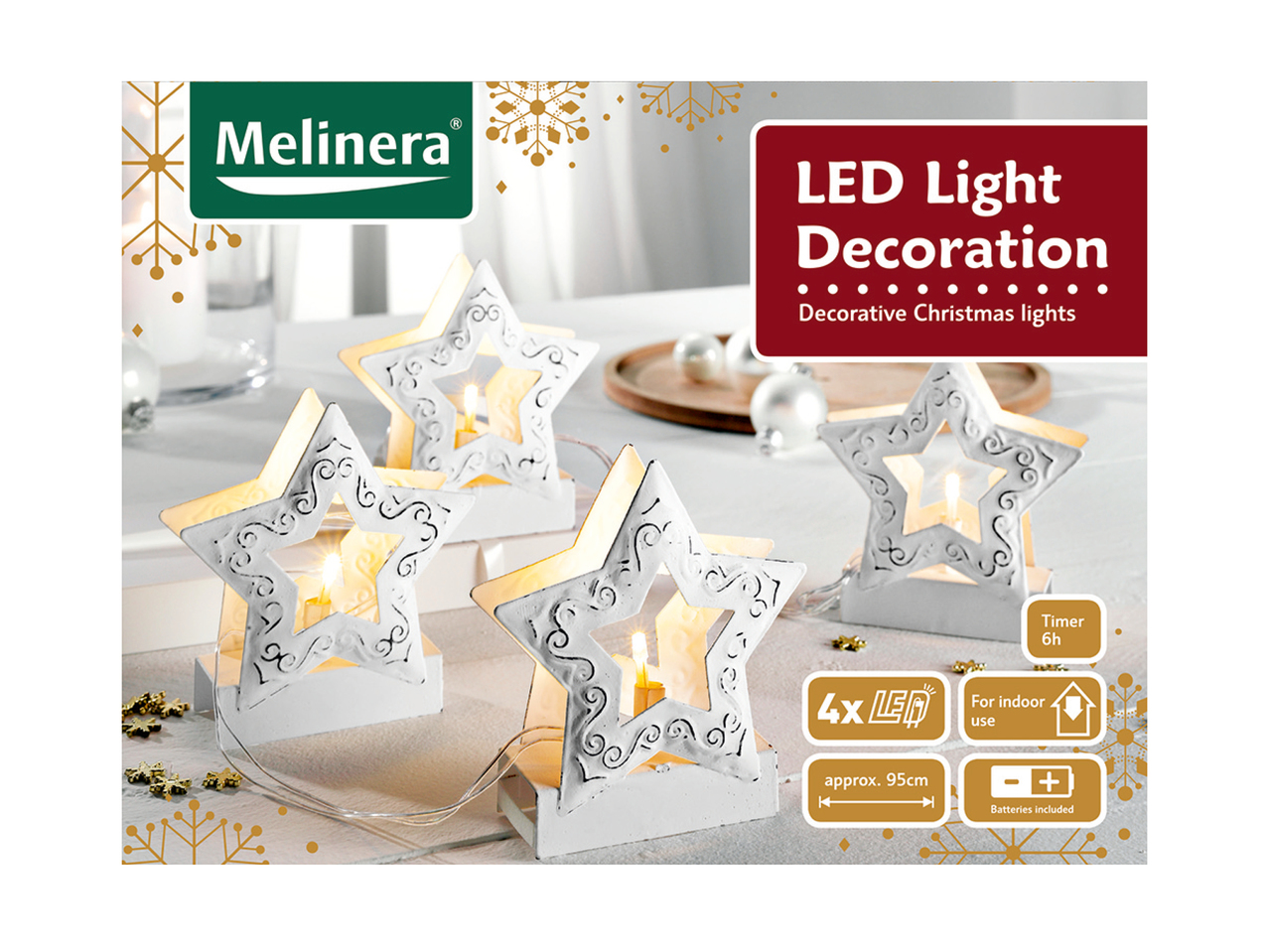 MELINERA(R) LED-lysdekoration