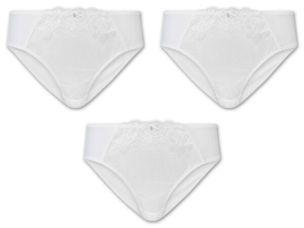 Damen Slip, 3 Stück