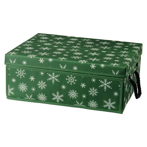Holiday Ribbon Storage Box, Green