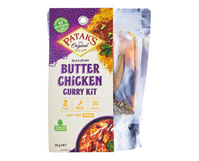 Patak's Indian Meal Kit 313g - Mild and Creamy Butter Chicken