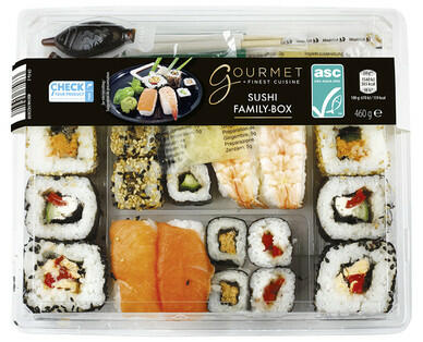 GOURMET 
 SUSHI FAMILY BOX
