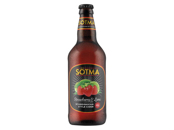 Sotma Strawberry & Lime Scandinavian Style Cider