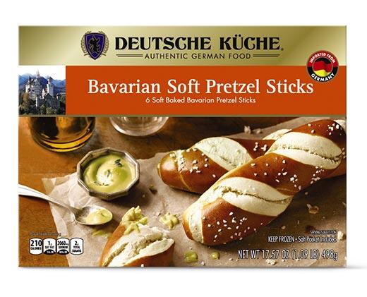 Deutsche Küche 
 Bavarian Soft Pretzels or Pretzel Sticks