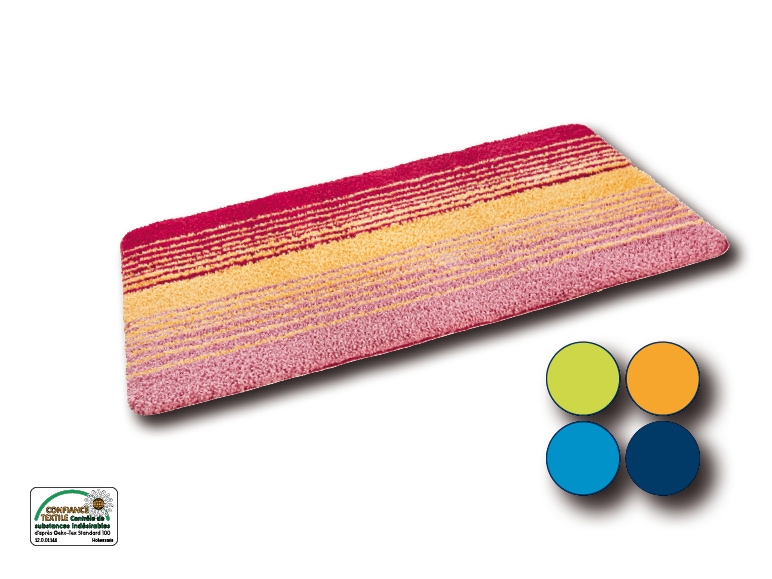 Tapis de bain en microfibre