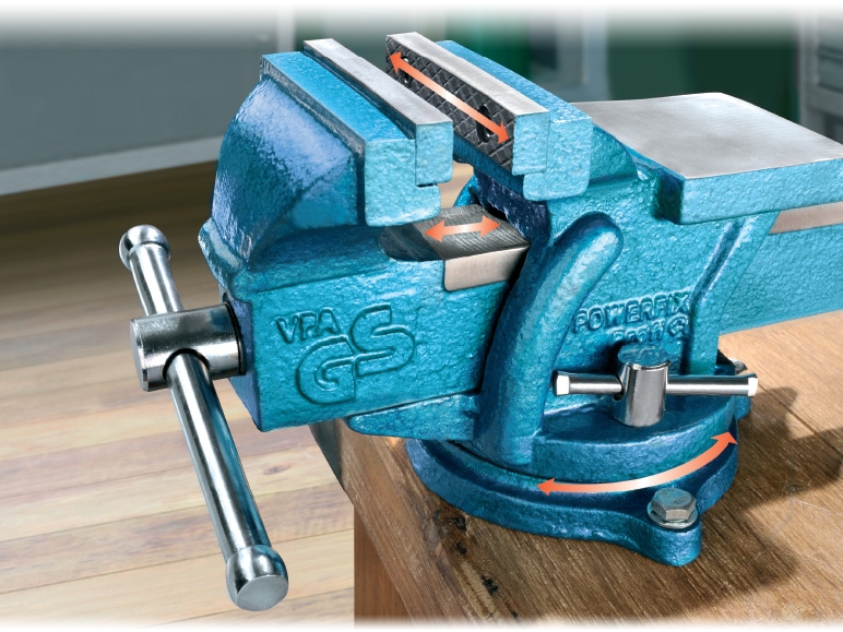 POWERFIX(R) Bench Vice