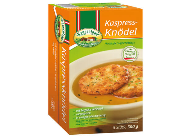 Bauernland Kaspressknödel