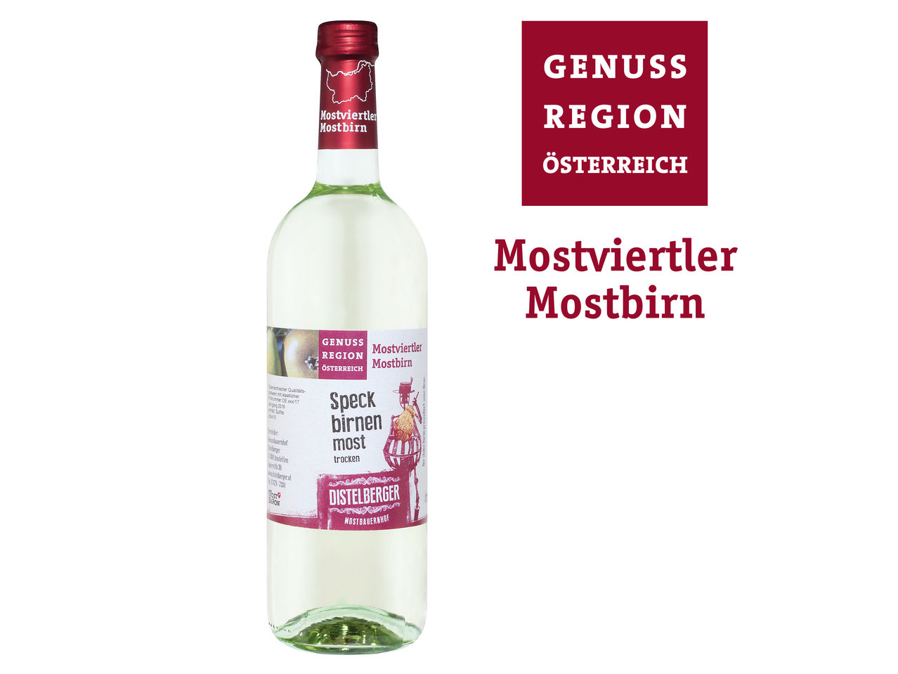 GENUSSREGION ÖSTERREICH Speckbirnenmost