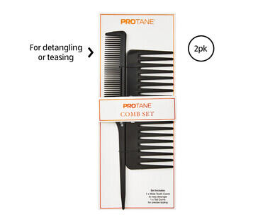 Premium Hairbrush or Comb Set 2pk
